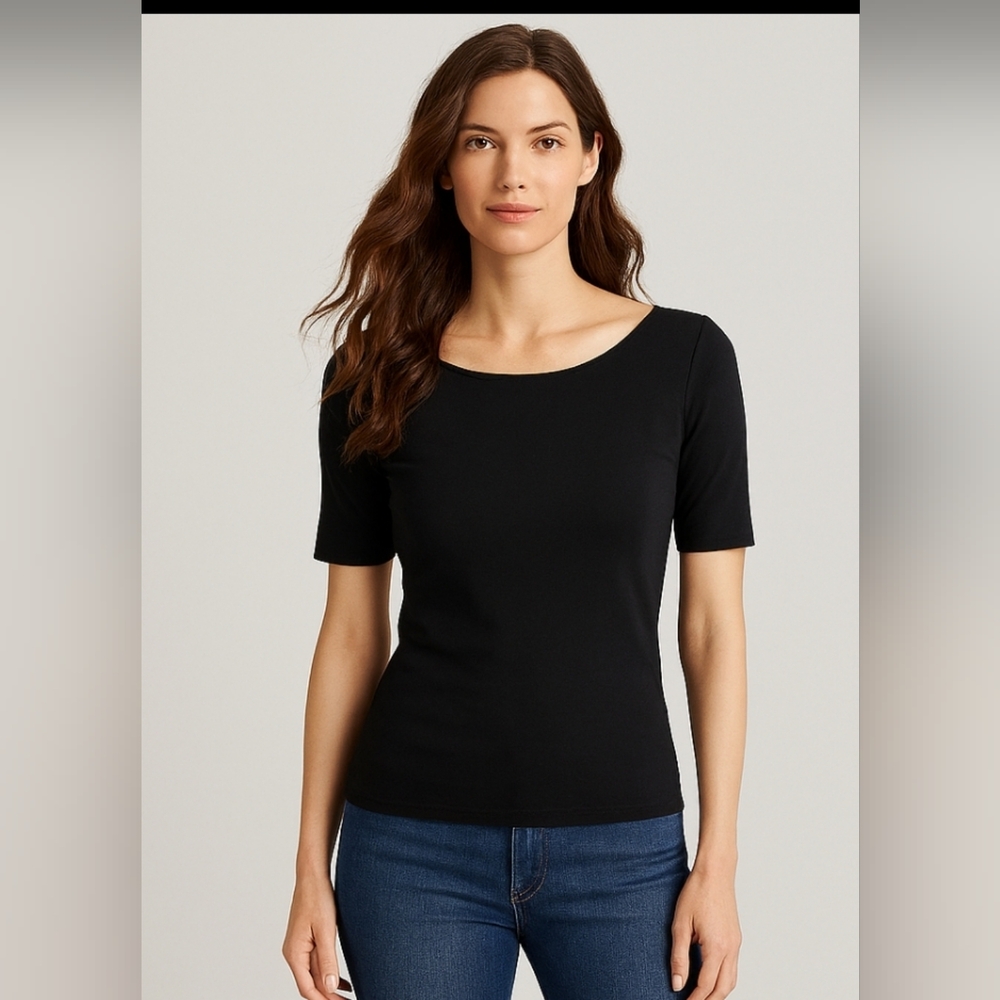 (354) ANN TAYLOR Fitted Top, Size XS